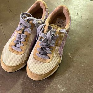 Brand new Puma sneakers- Size 8 - purple and cream color